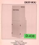 Dust Hog-Dust Hog SC-1700, SC600 SC3400, Supra-Conic Cartridge Owner\'s Manual 1998-SC-1700-SC3400-SC600-01